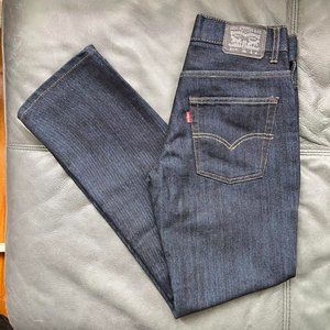 Levi's 511 Slim Fit Men's Dark Blue Jeans, 28x28 NWT